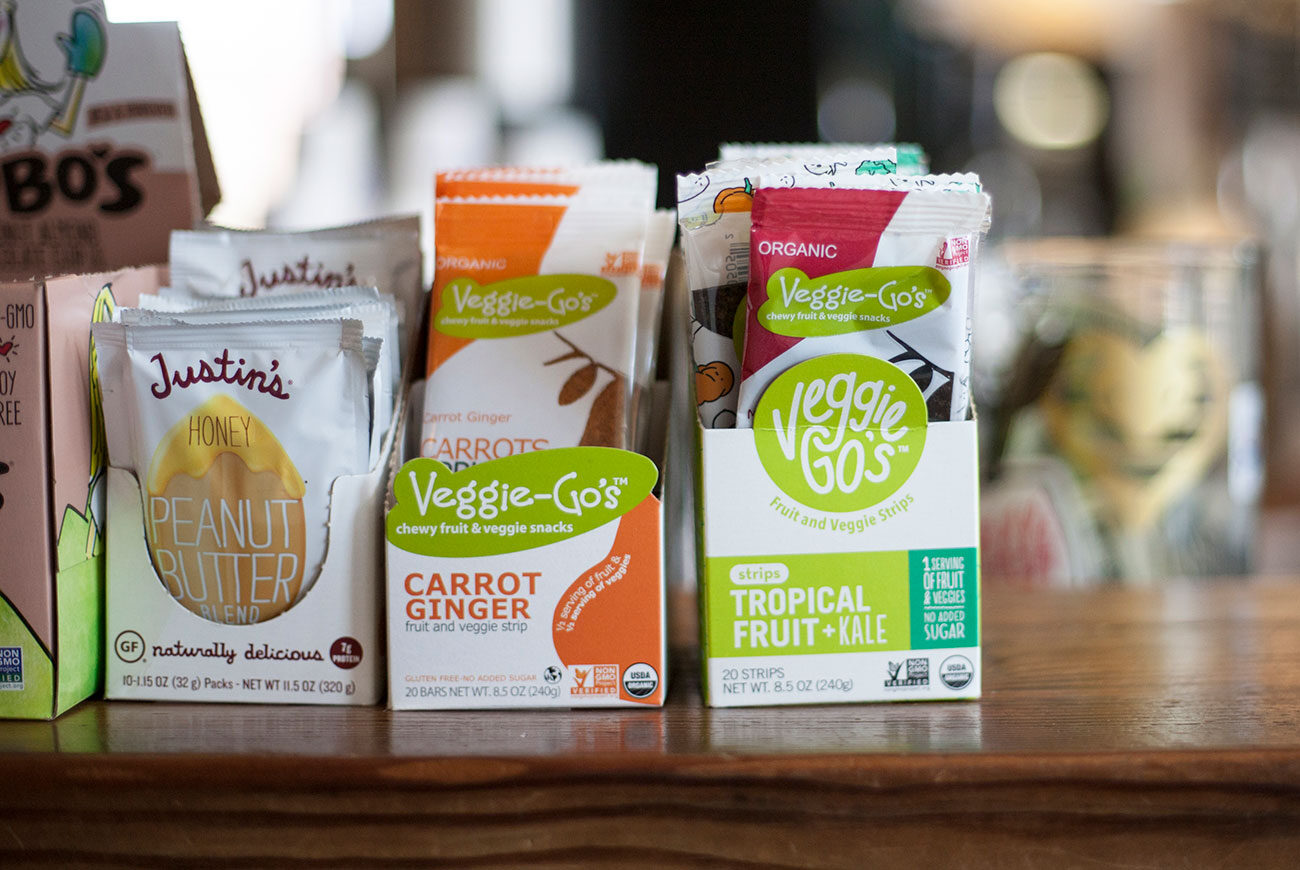Grab and go snacks at the Bodega