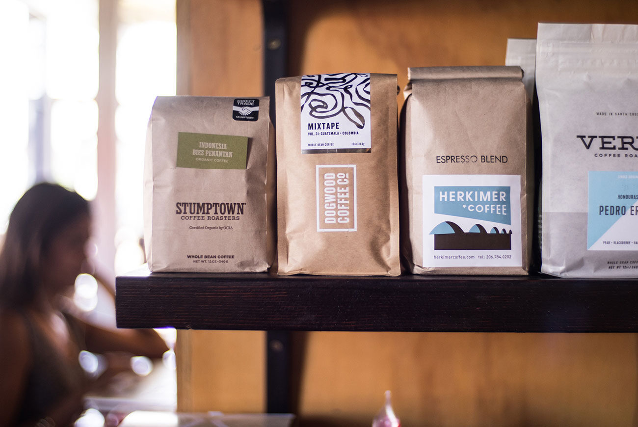 Bags from the multi roaster lineup